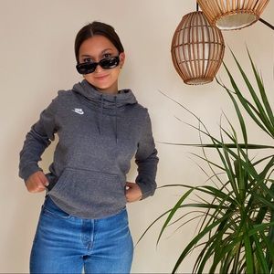 NIKE sweatshirt with hood and turtleneck